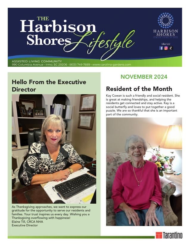 Assisted Living Current Newsletter