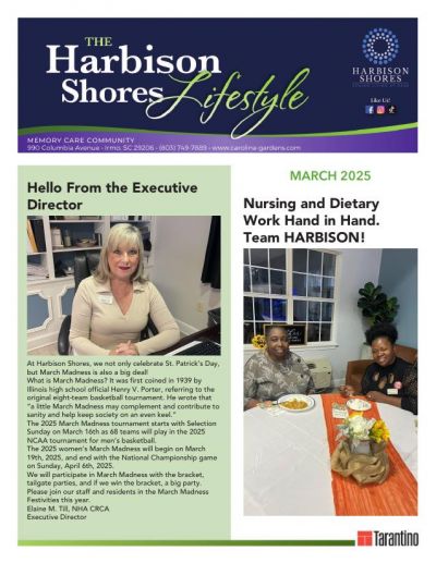 Memory Care Current Newsletter